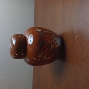 Porcelain floral vase